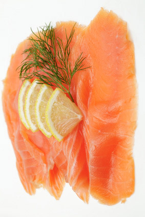 Superior Salmon fillet smoked and sliced, 1kg vacuum chilled